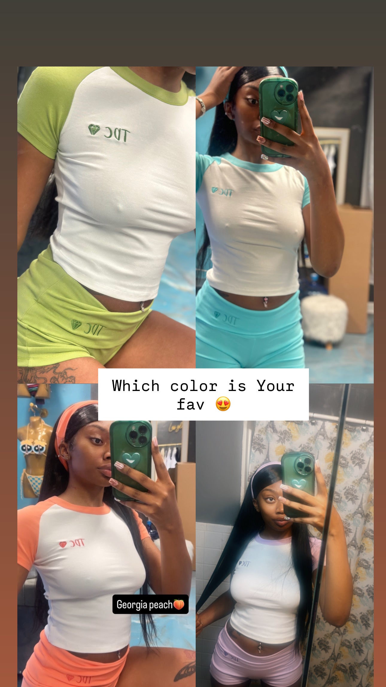TDC 3pc SHORT SET💎